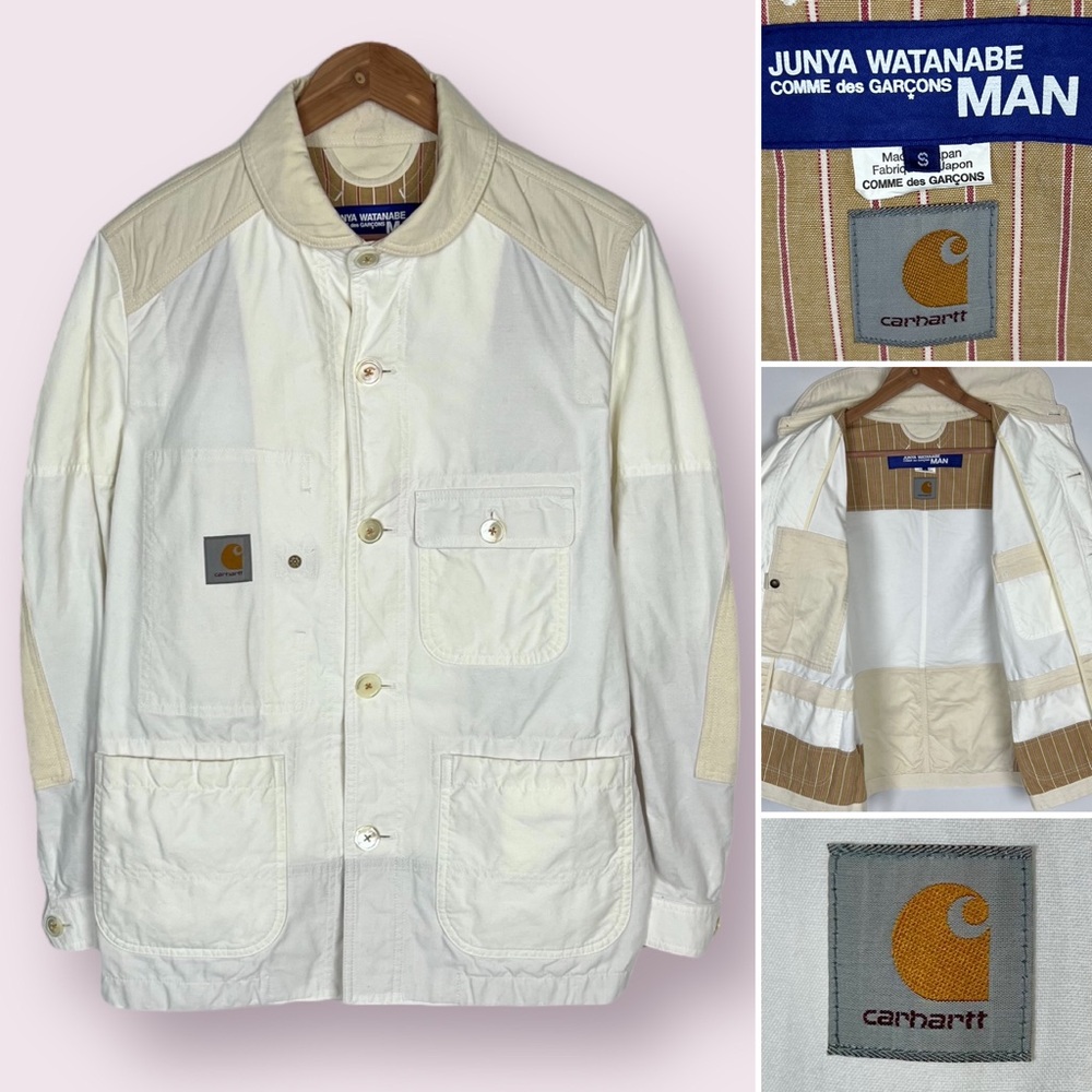 Junya Watanabe MAN X Carhartt Oxford/Canvas Chore Coat Men’s S AD2017 CDG VGC